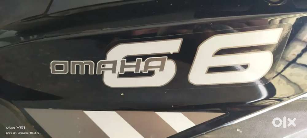 Omaha 66 electric in good condition  no accident colour black