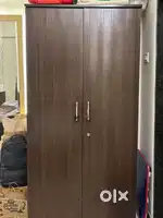 Wooden single wardrobe