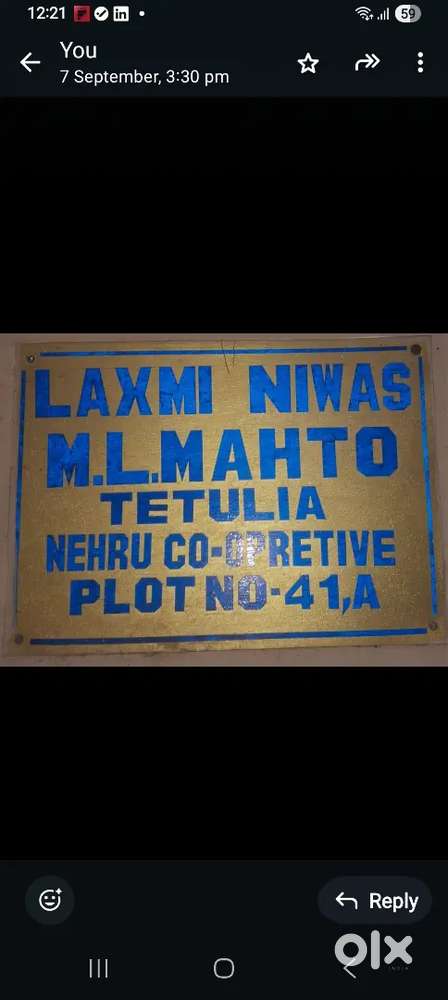 1st floor ₹6750 rent Bari cooperative