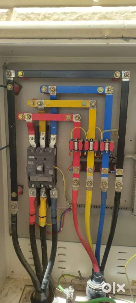 Electrical and plumbing work
