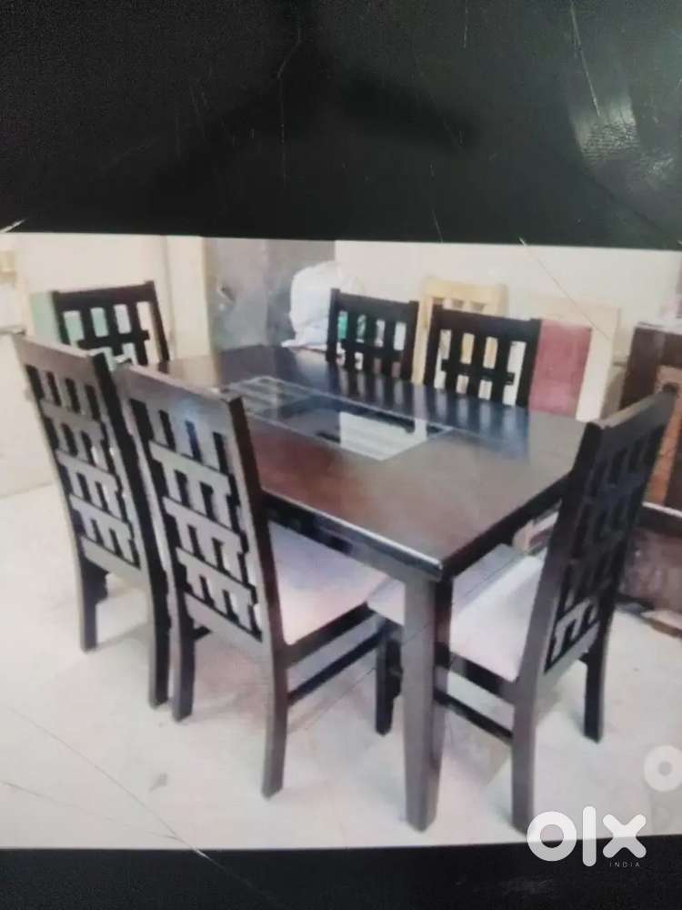 Supreet furniture brand New 6seter Dining table