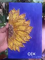 Canvas acrylic painting