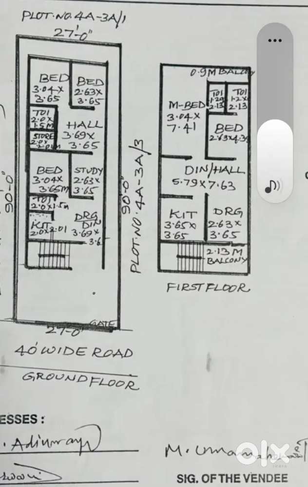Open plot for sale at alkapuri colony RK puram