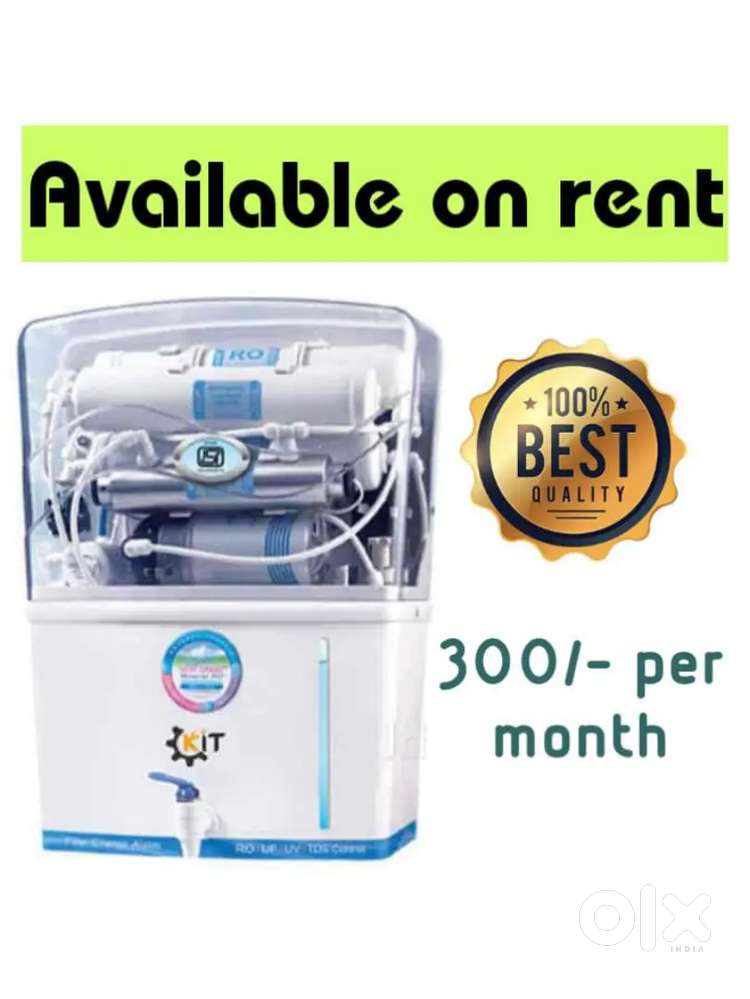 Water Purifier on rent
