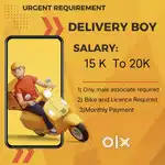 Wanted Delivery Boy - Maliwada (AHN)