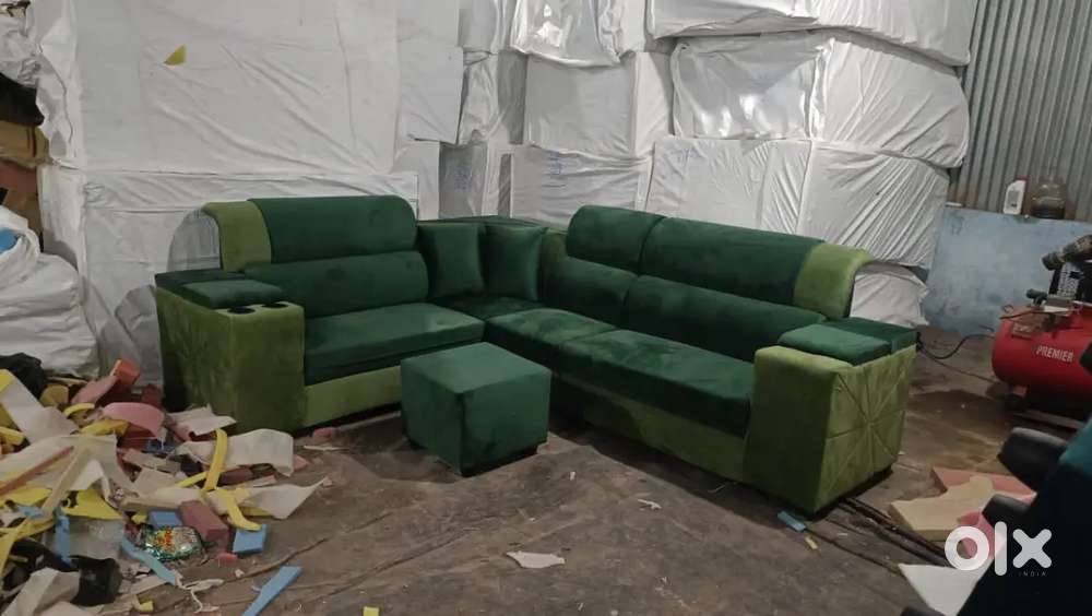 L shape Sofa with premium model available in Starf