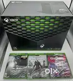 Microsoft Xbox Series X 1TB Video Game Console- Black With 3 Games