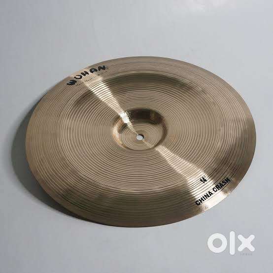 Wuhan 14 china cymbals with stand