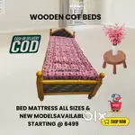Wooden Cot Bed with Superior Back Support - Cash On Delivery