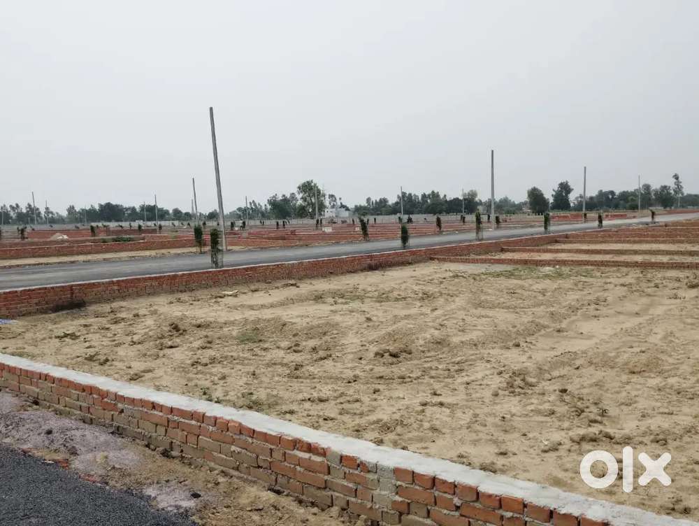 लखनऊ कैंट से मात्र 12km की दूरी पे प्लॉट ले रिंग रोड़ से लगी सोसाइटी