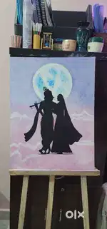 Krishnaji and radhaji painting