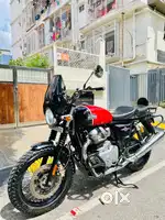 Royal Enfield interceptor ABS RED AND BLACK