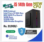 NEW i5 14th Gen CPU  /  3 YEAR Warranty