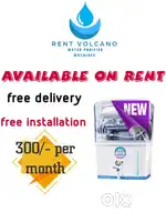 Water purifier machine available on Rent
