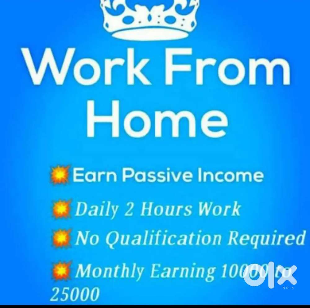 Work opportunity for home.