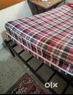 Queen size Bed with Mattress spring good quality
