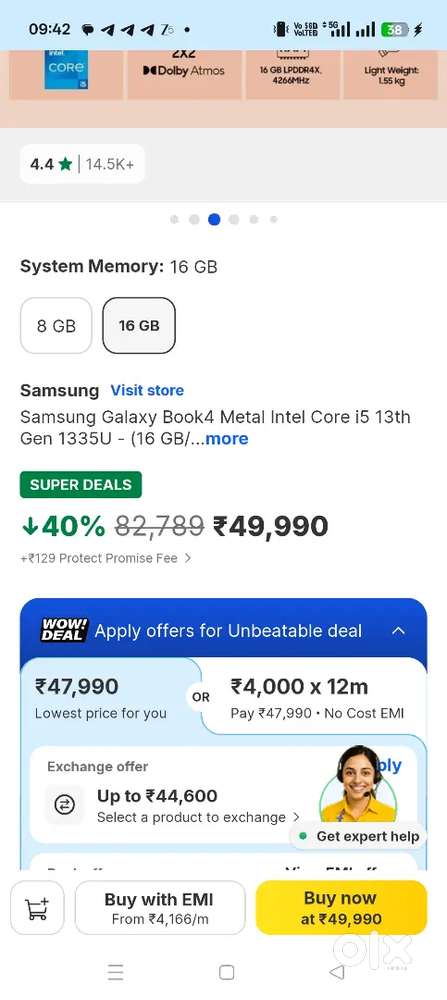 Sumsung galaxy labtop