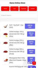 E-commerce website for your store or business