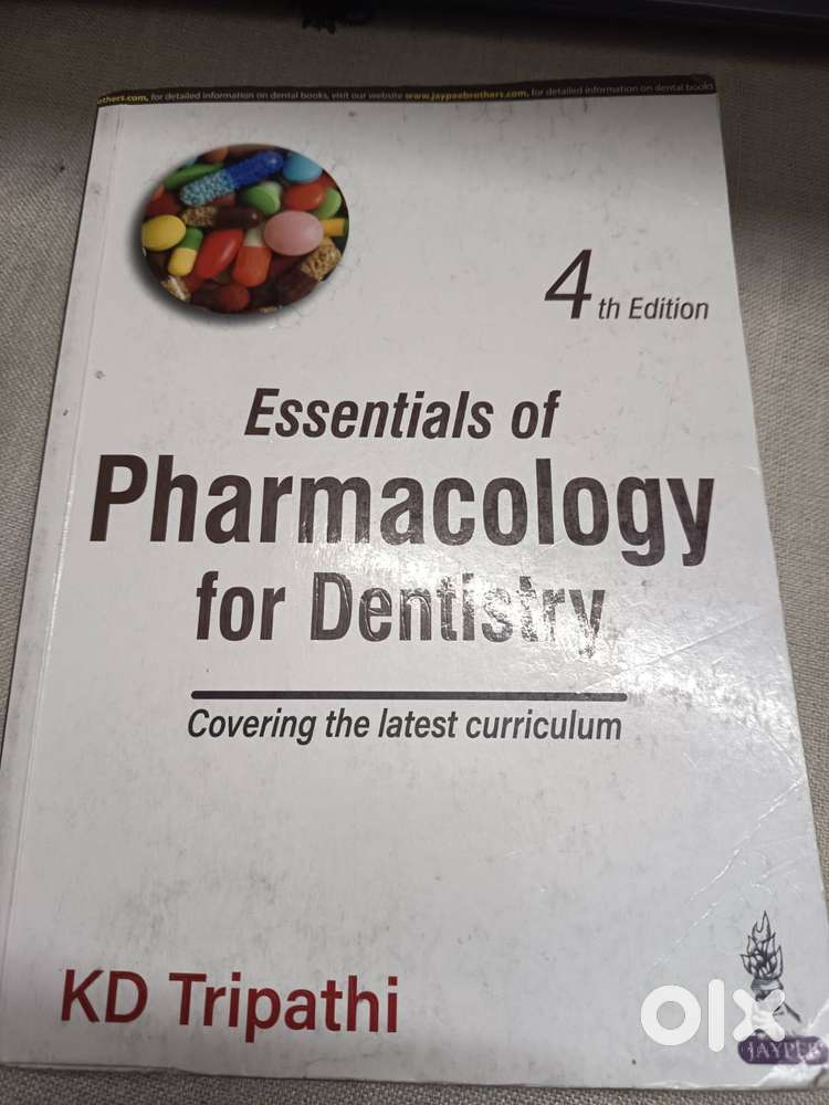 KD Tripati ( Pharmacology) BDS 2nd year
