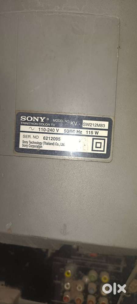 Sony tv  trinitron color tv