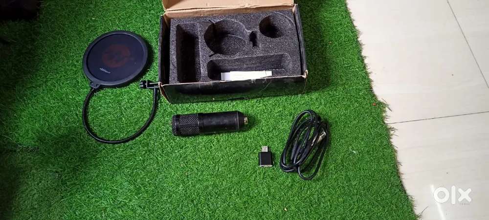 WRIGHT BM 800 USB Studio Mic Kit – (With Stand & Pop Filter)