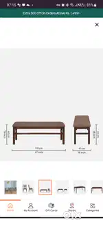 Six seater Dining Table