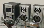 Sony disc changer mp3 mini hi fi compnent system