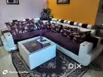 Sofa set with centre table