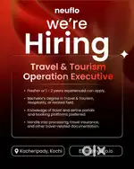 We are hiring Travel & Tourism Operation Executive