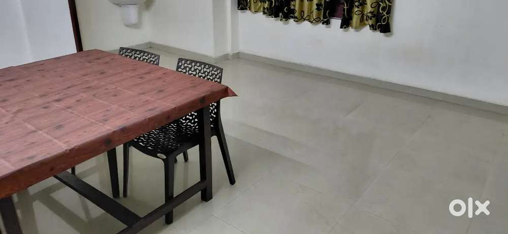 1bhk semifurnished apartment for rent