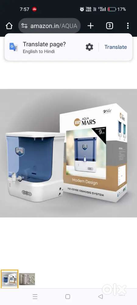 Wtr+ Ro Water purifier