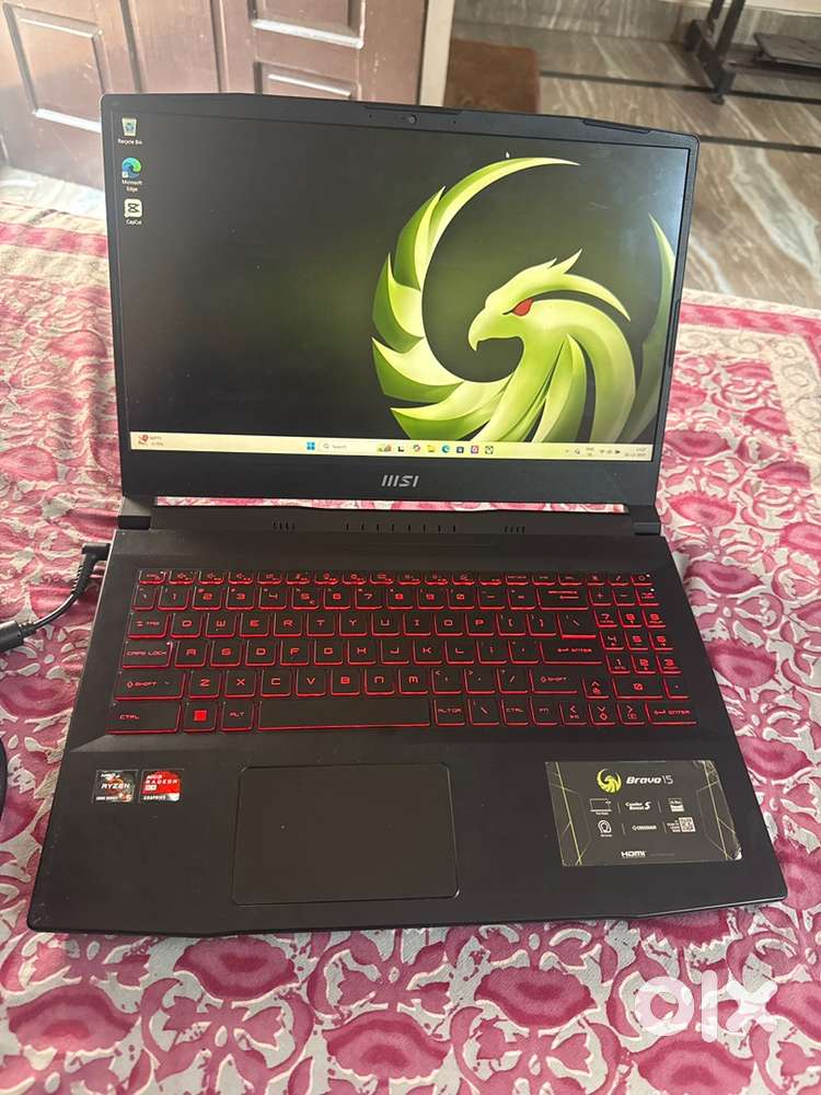 MSI Bravo 15 Ryzen 5 RX5500M 144Hz 8GB 512GB SSD Excellent Condition