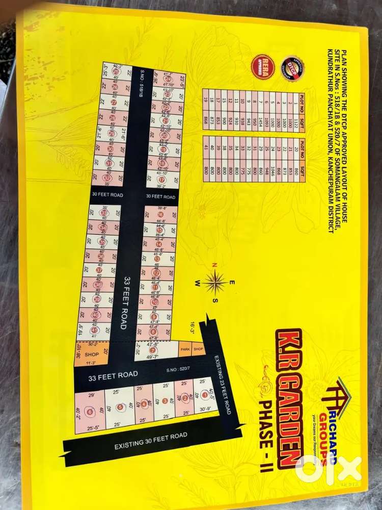 LOW BUDGET RESIDENTIAL VILLA PLOTS FOR SALE NEAR TAMBARAM &KUNDRATHUR