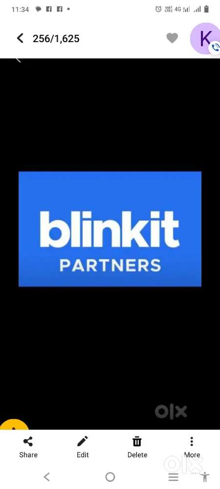 Hiring for Kolkata blinkit delivery boy job