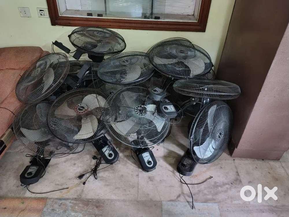 Wall fan 90 watts full body metal