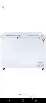 Haier double door fridge in Good condition