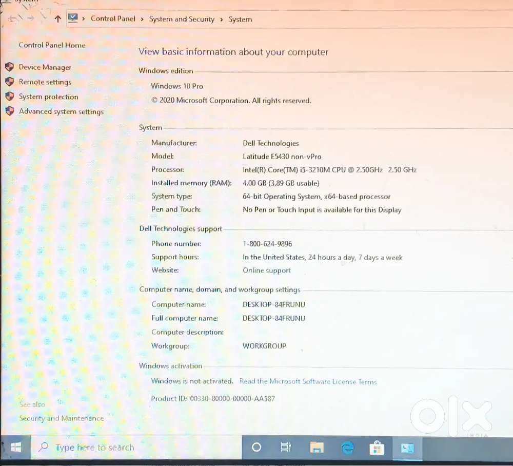 Laptop sell