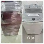 Videocon single door and samsung topload washing machine