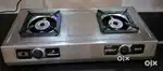 New 2-burner chulha (stove) with all set up