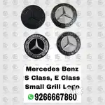 Mercedes Benz S Class, E Class Small Grill Logo