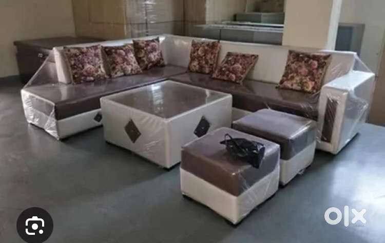 Today discount on buy new sofa 8499, L size sofa 13990/-