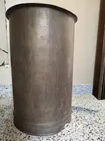 Antique copper storage tank