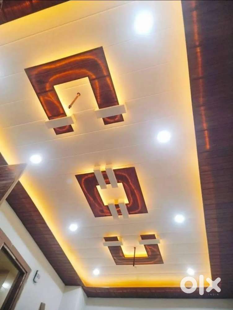 Pvc sheet wall ceiling, Wall painting, wallpaper sticking