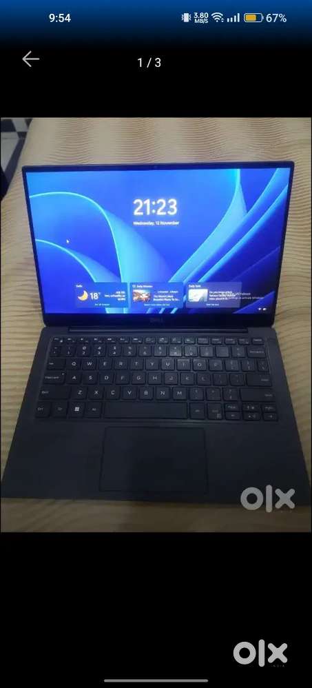 DELL XPS 13 9380 I7 8TH GEN 4K TOUCH SCREEN LAPTOP