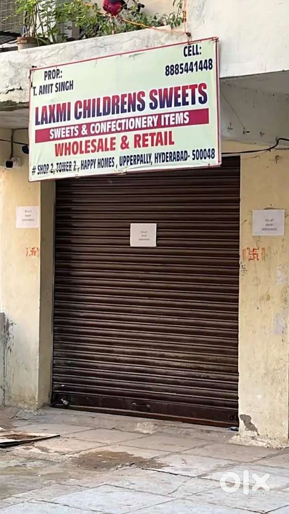Shop/Warehouse for Immediate sale opp Mantra Mall pillar 185 Attapur