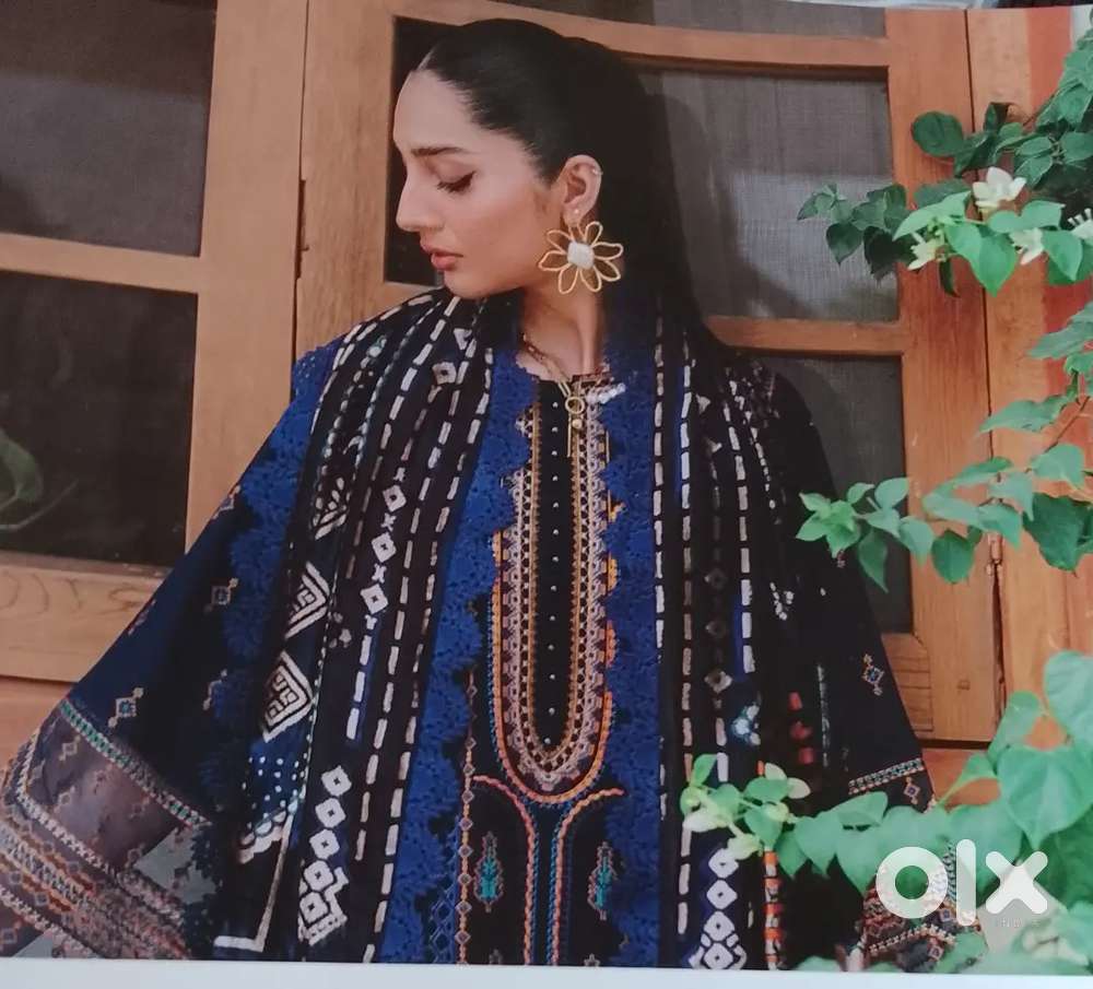 Brand new Pure cotton kurta Plazzo unstitched fabric material