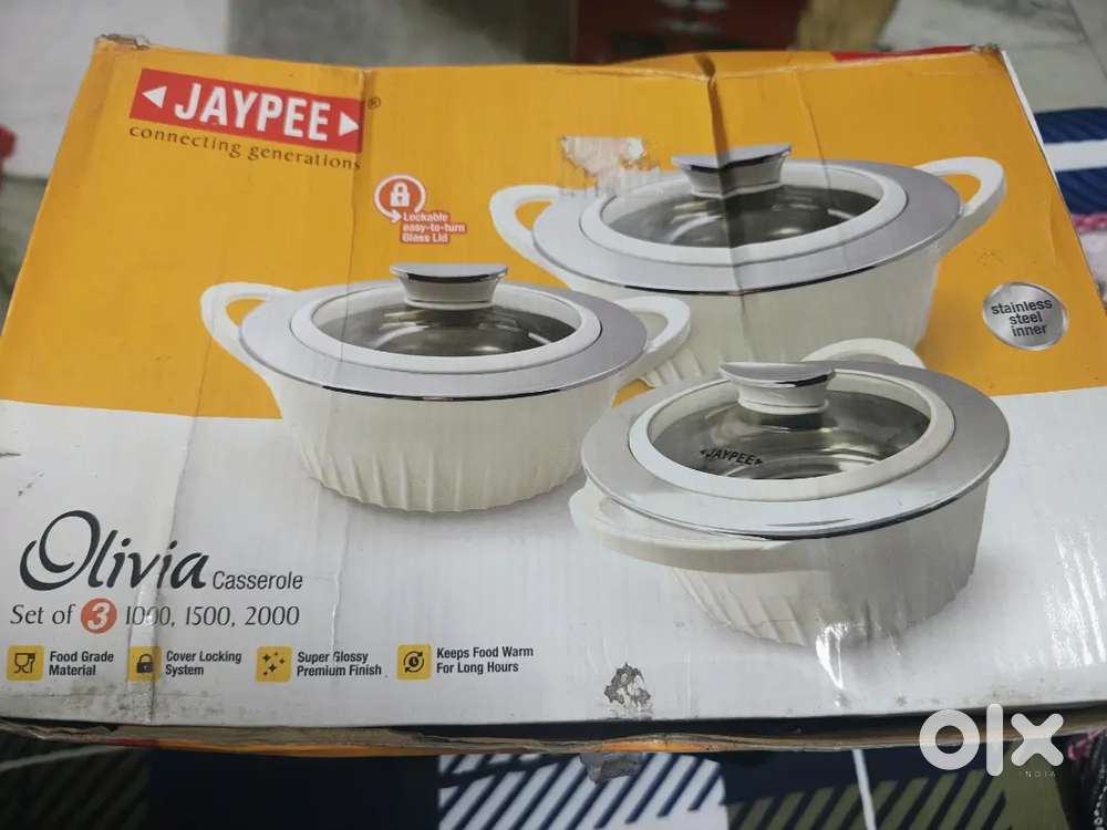 Brand new gifted JAYPEE Inner Stainless Steel Olivia Casserole