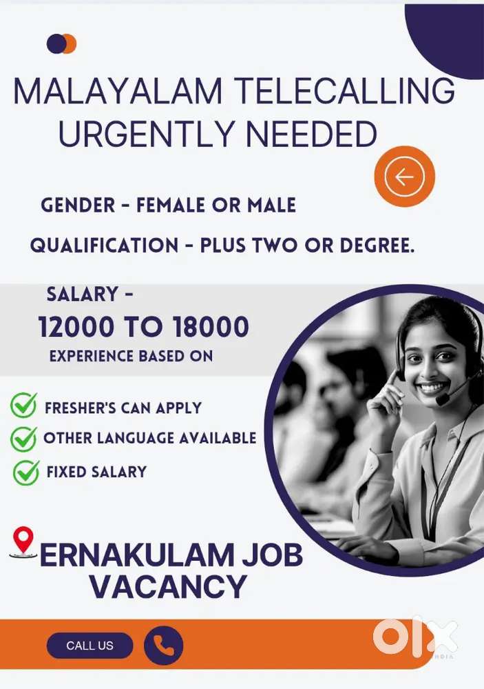 MALAYALAM TELECALLING VACANCY