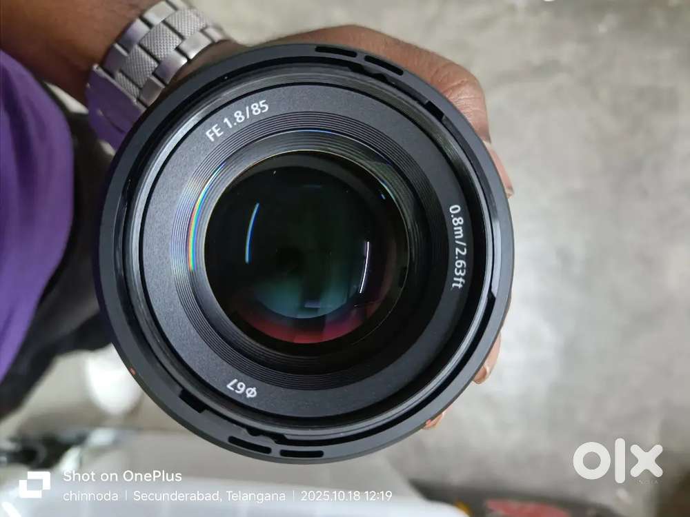 Sony 85mm f 1.8
