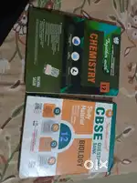 Class 12 chemistry and biology helpbook of together with
